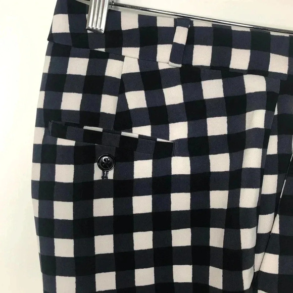 Banana  Republic Avery Fit Gingham Pattern Pant - Picture 5 of 14